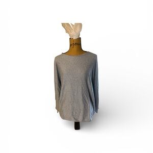 Michael Kors Light Gray Long Sleeve Top